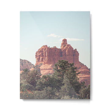 Sedona Skies III Metal Print | TeksDecor