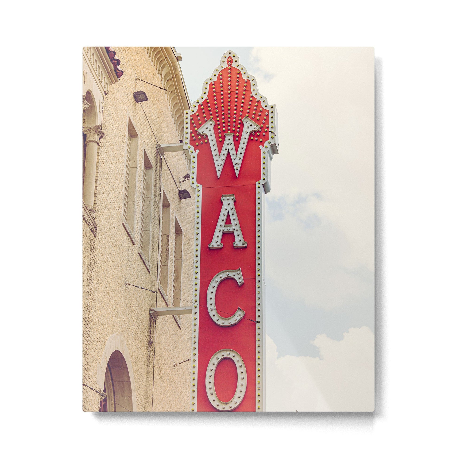 Waco Theater Waco Texas Metal Print | TeksDecor