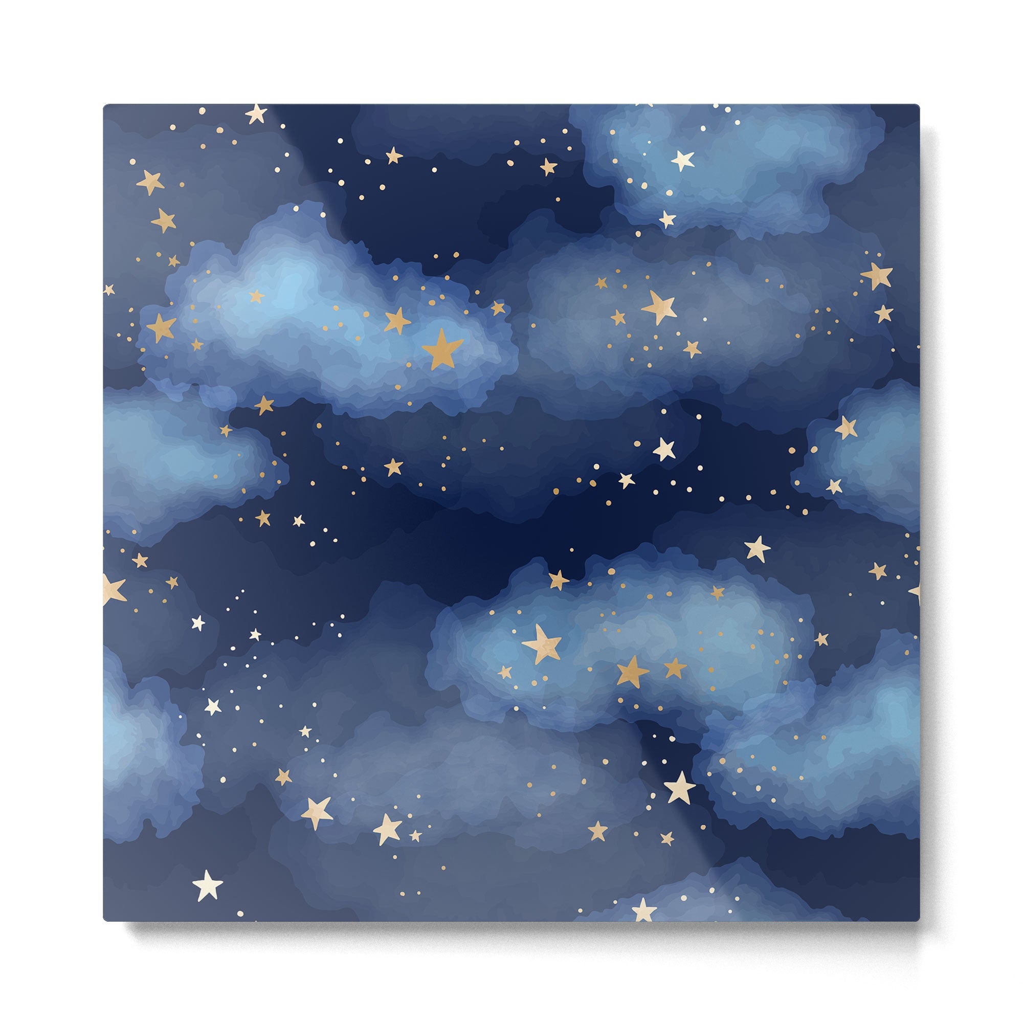 Magical Starry Night Sky  Metal Print | TeksDecor