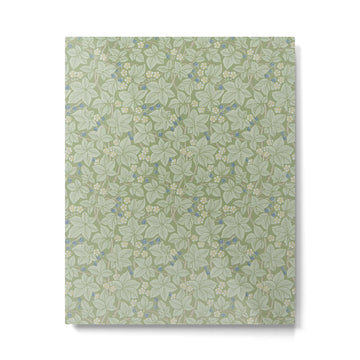 William Morris Bramble Thyme Green Metal Print | TeksDecor
