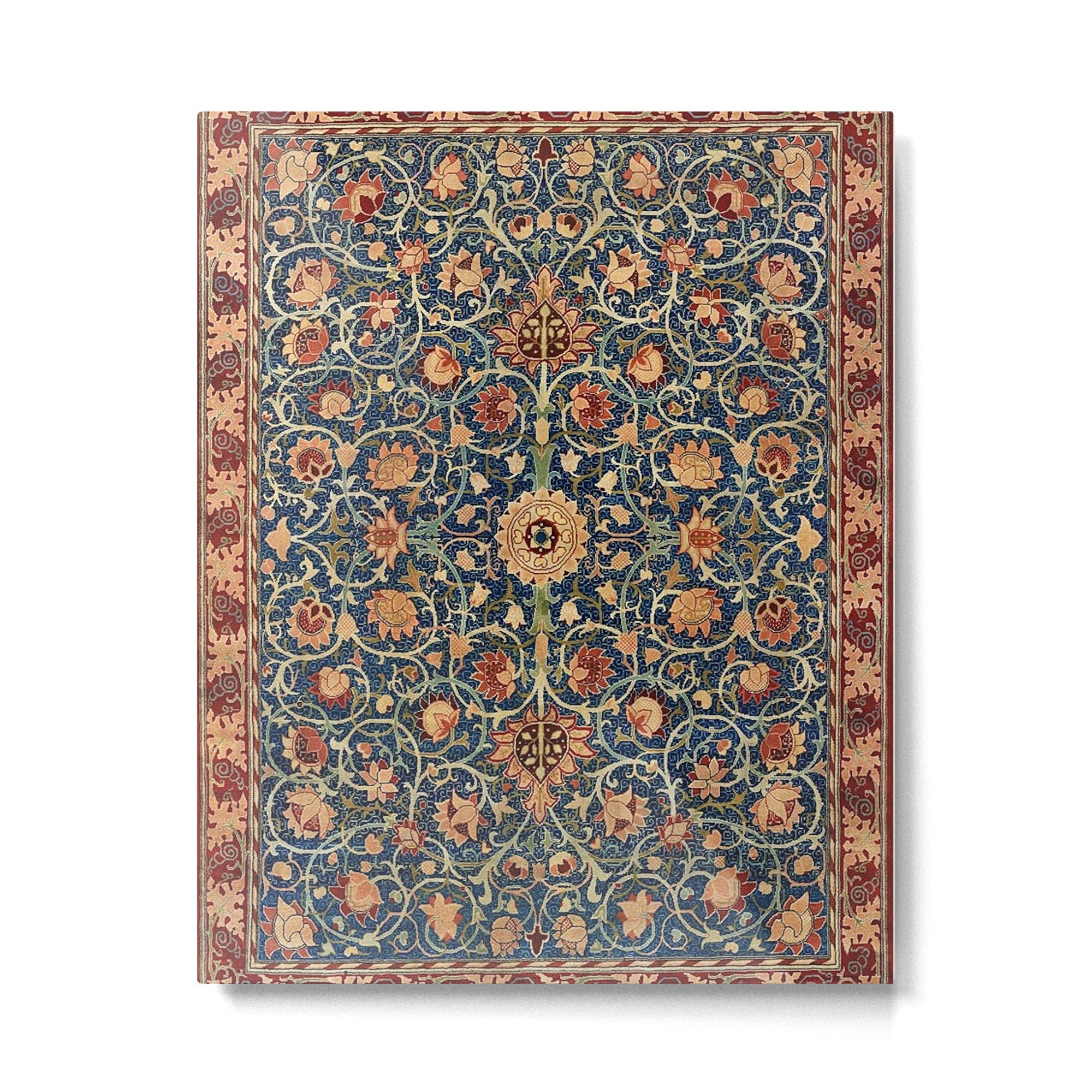 William Morris Holland Park Vintage Pattern Metal Print | TeksDecor