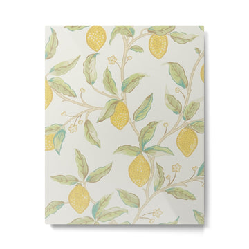 William Morris Lemon Tree Bayleaf Metal Print | TeksDecor
