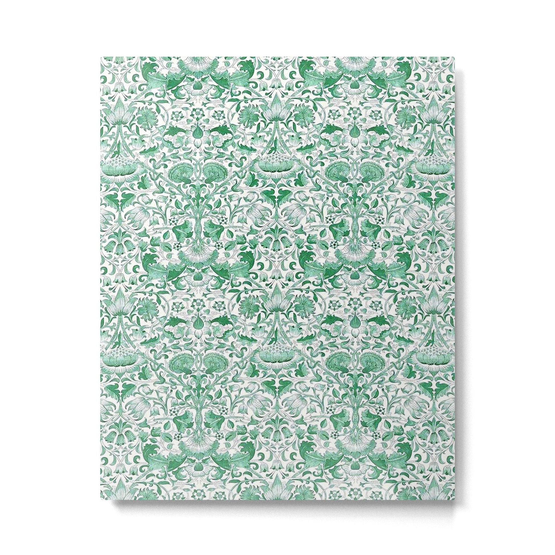 William Morris Lodden Vintage Green Metal Print | TeksDecor