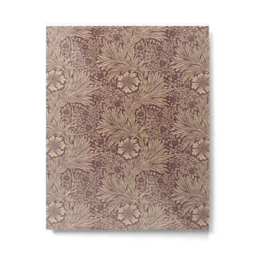 William Morris Marigold Brick Manilla Metal Print | TeksDecor