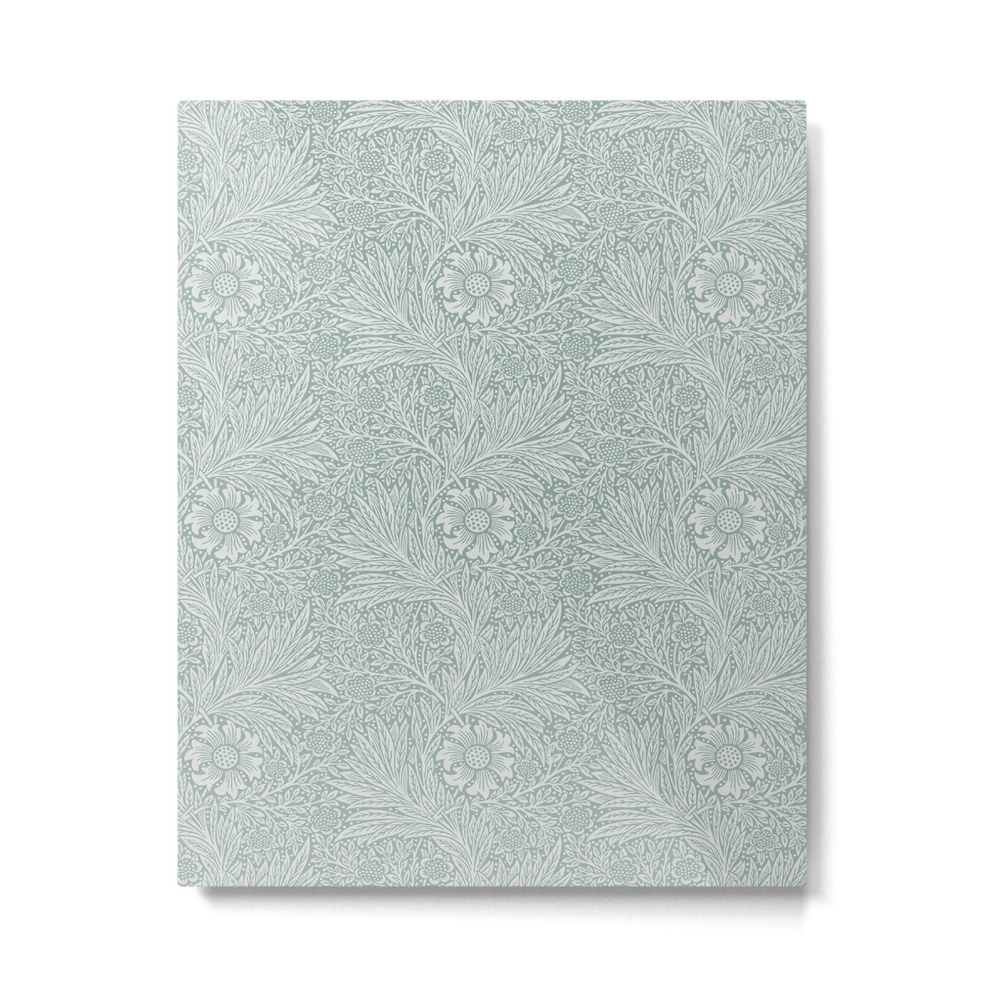 William Morris Marigold Dove Blue Metal Print | TeksDecor