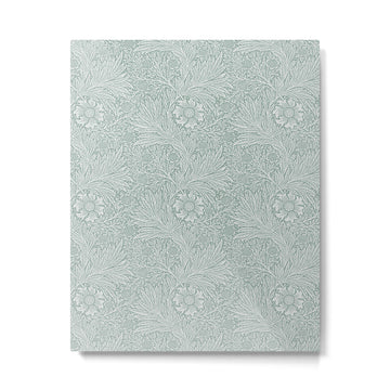William Morris Marigold Dove Blue Metal Print | TeksDecor