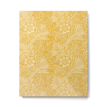 William Morris Marigold Golden Yellow Metal Print | TeksDecor
