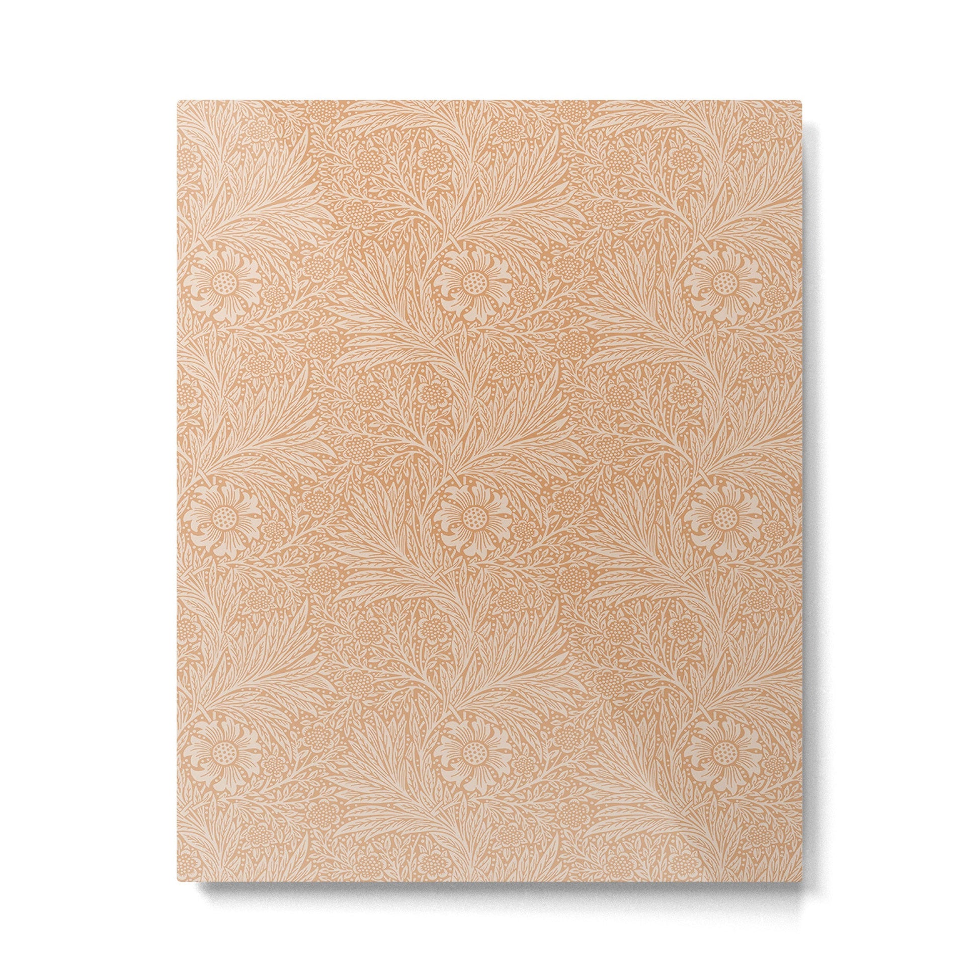 William Morris Marigold Soft Apricot Metal Print | TeksDecor