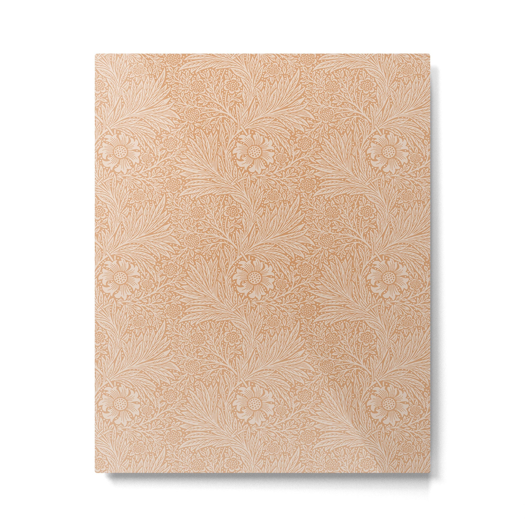 William Morris Marigold Soft Apricot Metal Print | TeksDecor