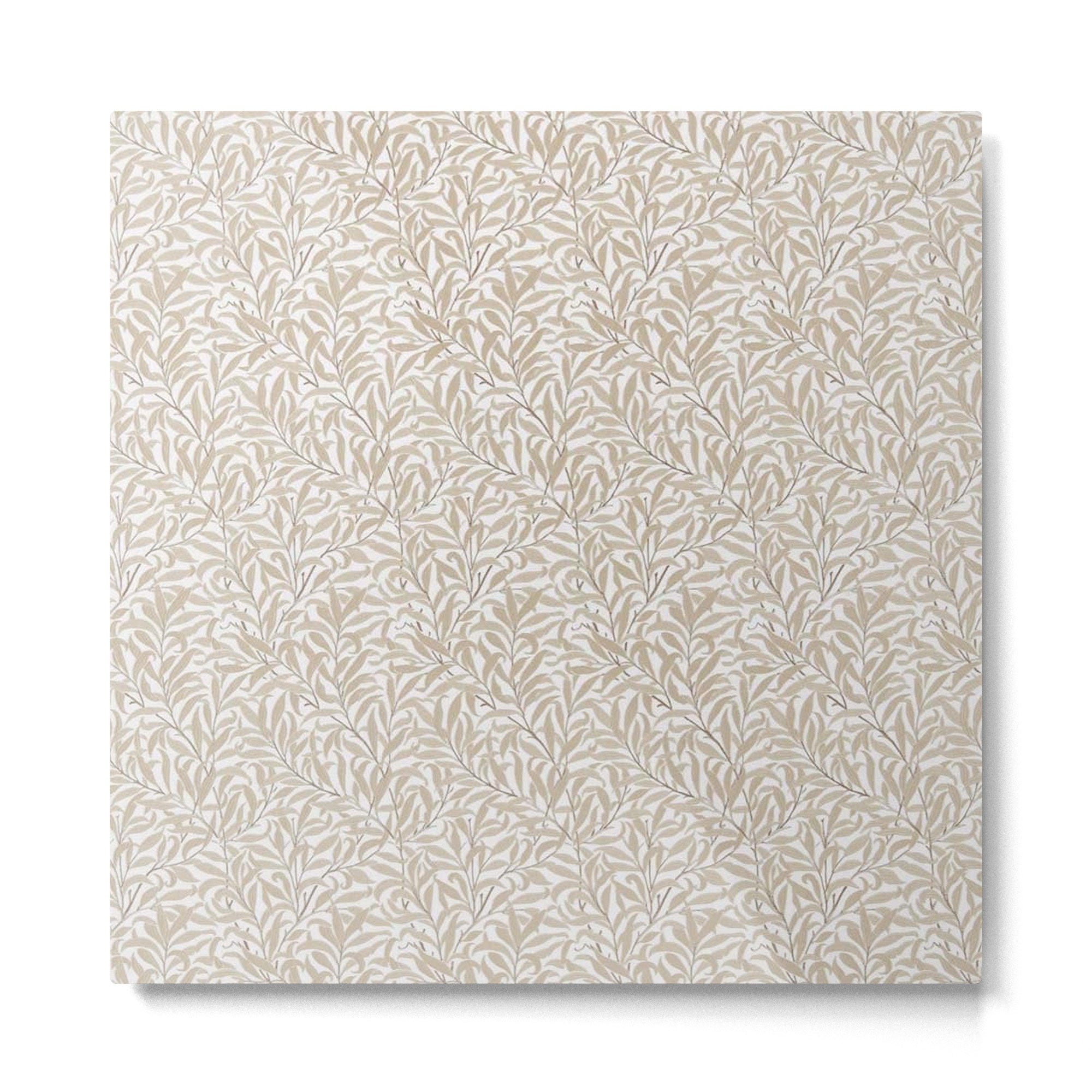 William Morris Pure Willow Bough Wheat Pattern Metal Print | TeksDecor