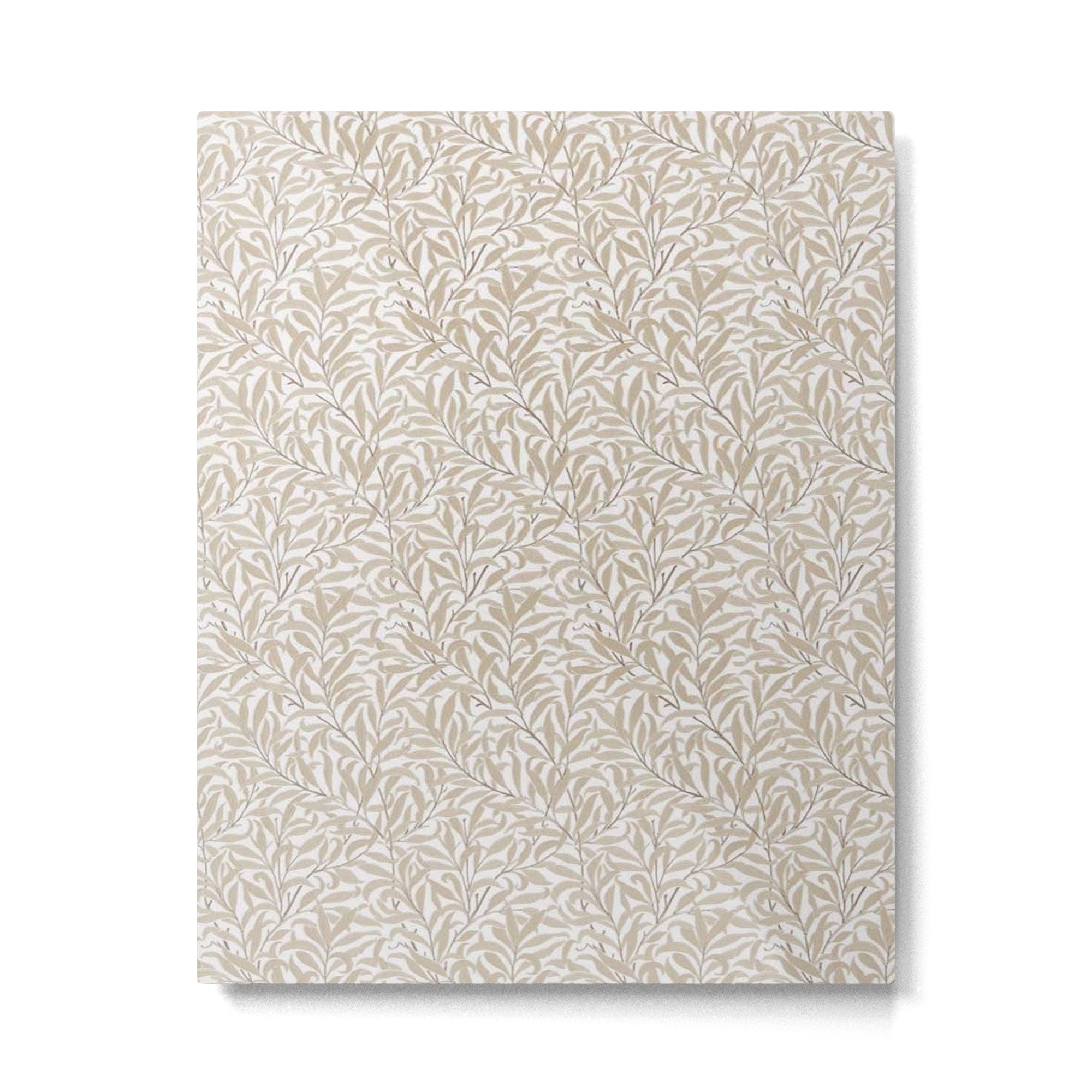 William Morris Pure Willow Bough Wheat Pattern Metal Print | TeksDecor