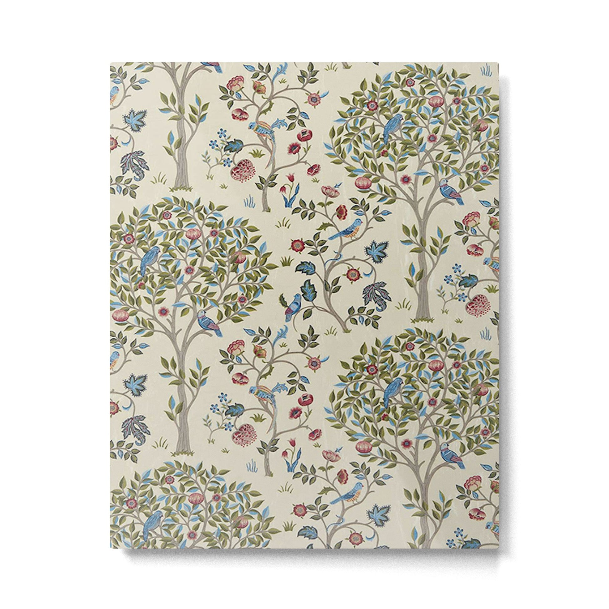 William Morris Vintage Kelmscott Tree Orchard Metal Print | TeksDecor