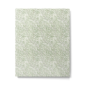 William Morris Willow Bough Willow Ecru Metal Print | TeksDecor