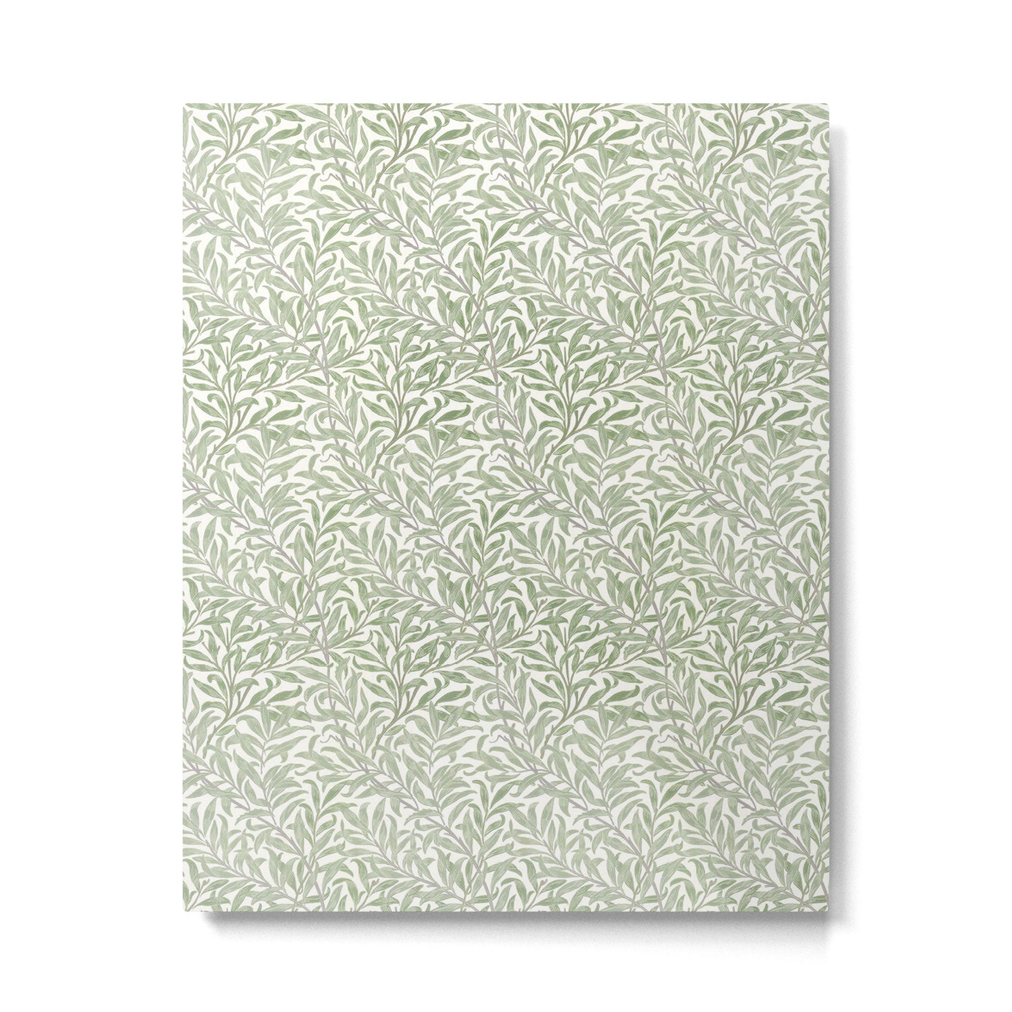 William Morris Willow Bough Willow Ecru Metal Print | TeksDecor