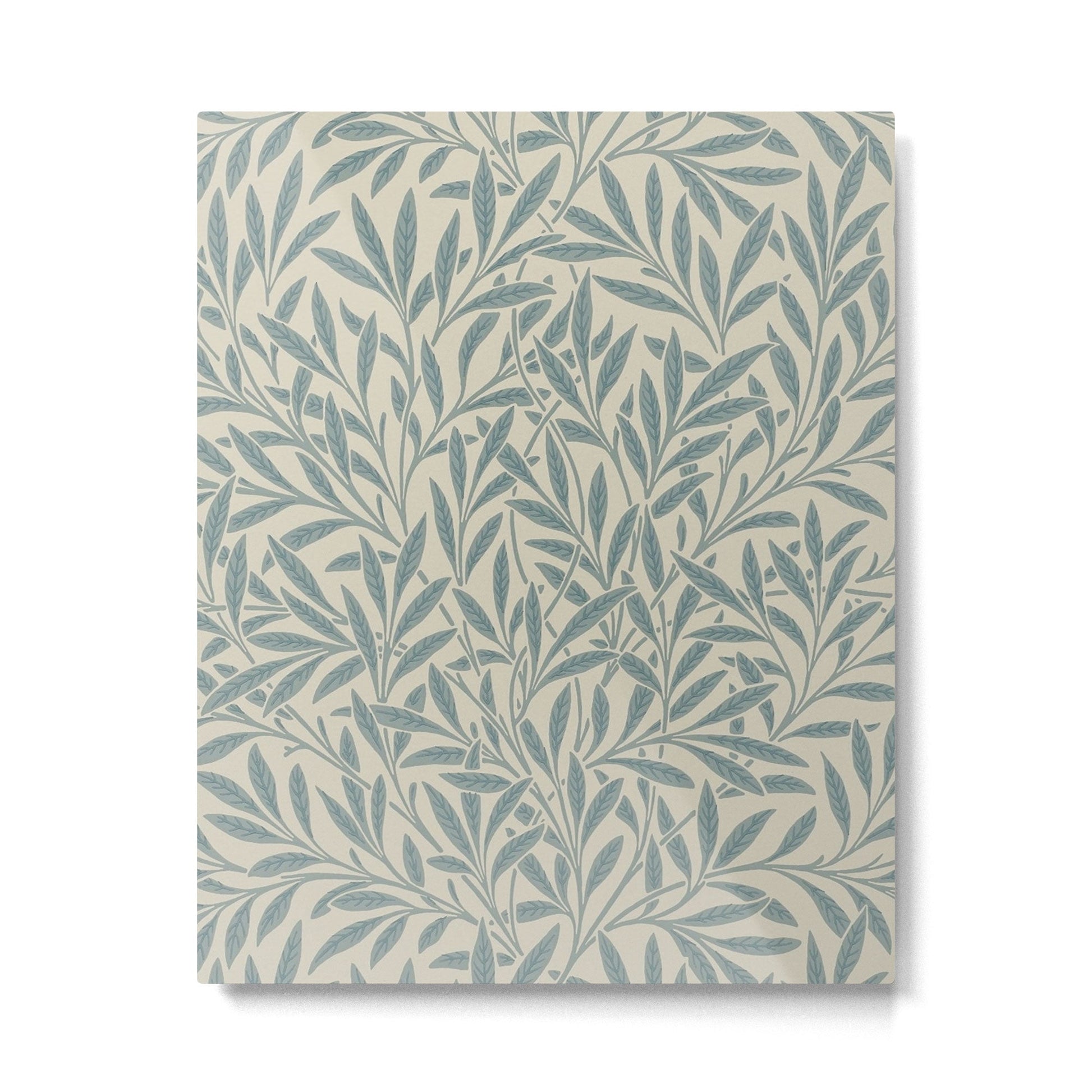 William Morris Willow Slate Metal Print | TeksDecor