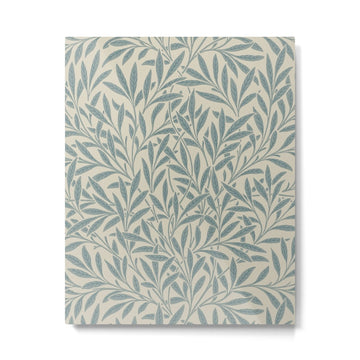 William Morris Willow Slate Metal Print | TeksDecor
