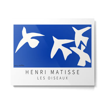 Henri Matisse - Les Oiseaux (The Birds) 1947 Artwork Reproduction Metal Print | TeksDecor