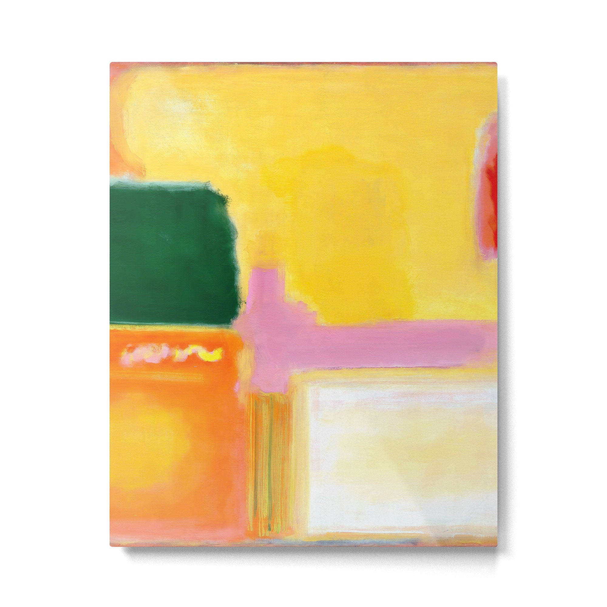Mark Rothko - No 16 / No 12 (Mauve Intersection) Artwork Metal Print | TeksDecor