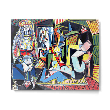 Picasso - Les Femmes d'Alger (Women of Algiers) 1955 Artwork Metal Print | TeksDecor