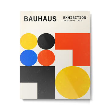 Balance 03: Bauhaus Mid-Century Edition Metal Print | TeksDecor