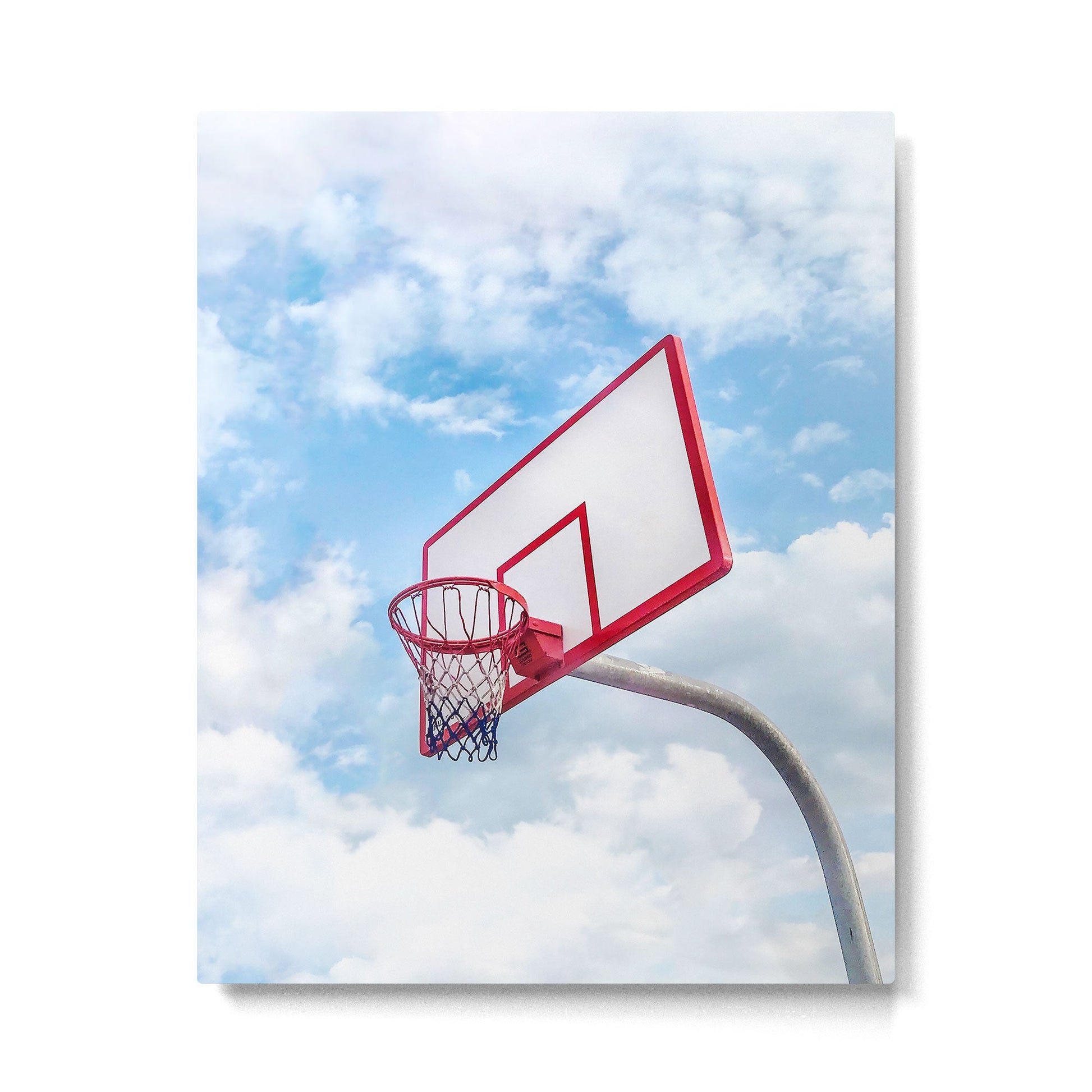 Basketball Court | Venice Beach, Los Angeles, California Metal Print | TeksDecor