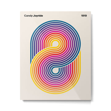 Candy Joyride: 80s Edition Metal Print | TeksDecor