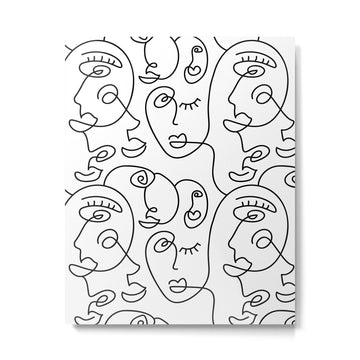 Emotions Metal Print | TeksDecor