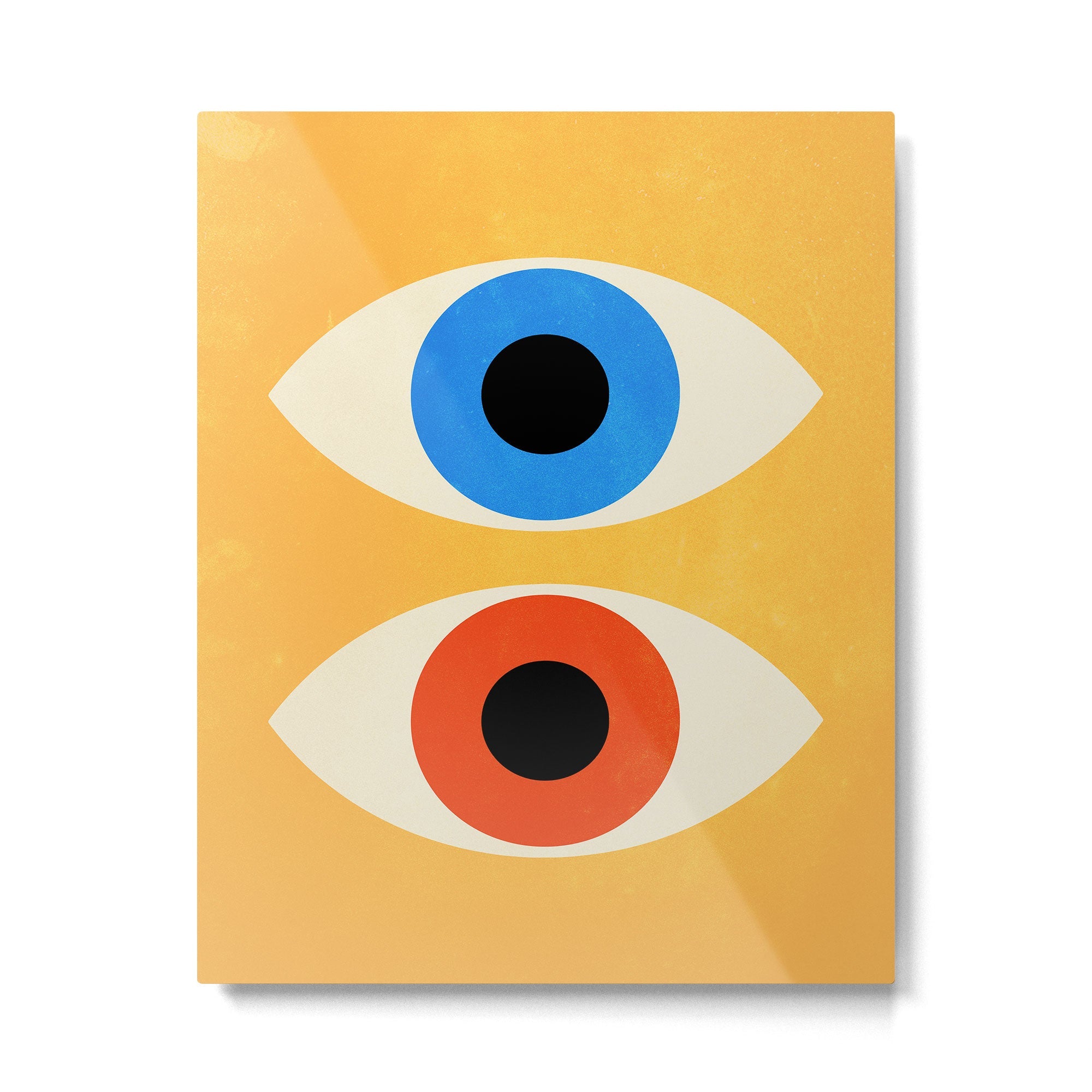 Eyes | Bauhaus III Metal Print | TeksDecor