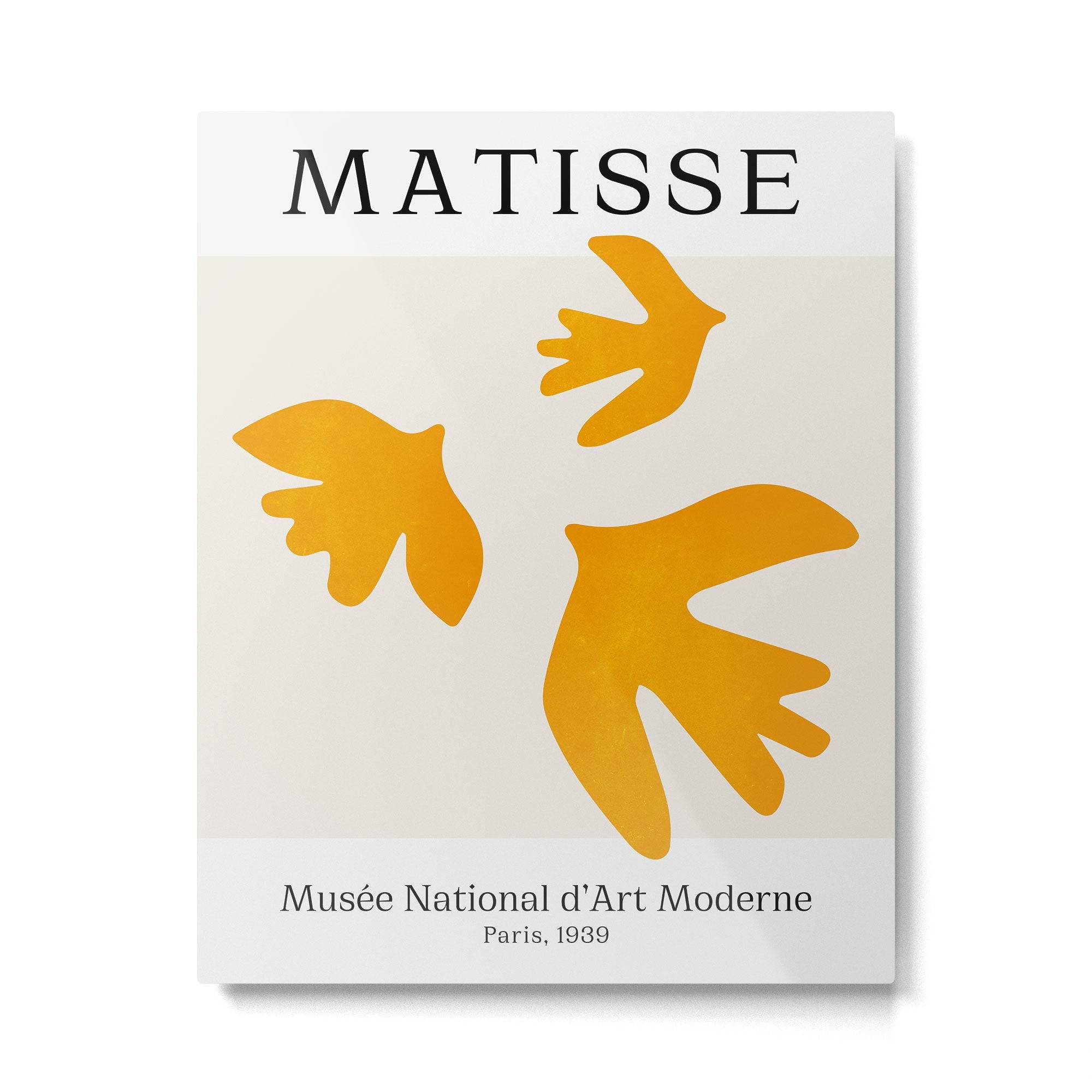 Golden Bell: Matisse Pastel Series 02 Metal Print | TeksDecor