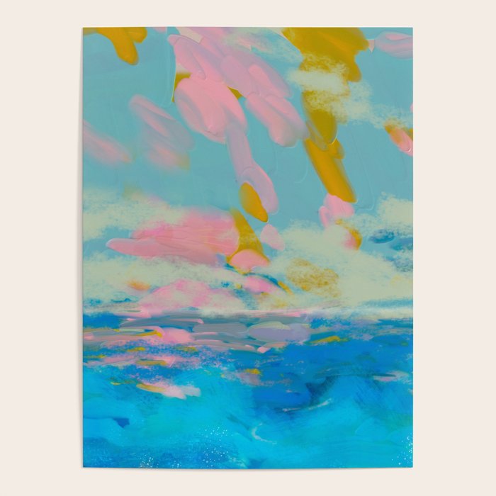 la mer in summer  Poster