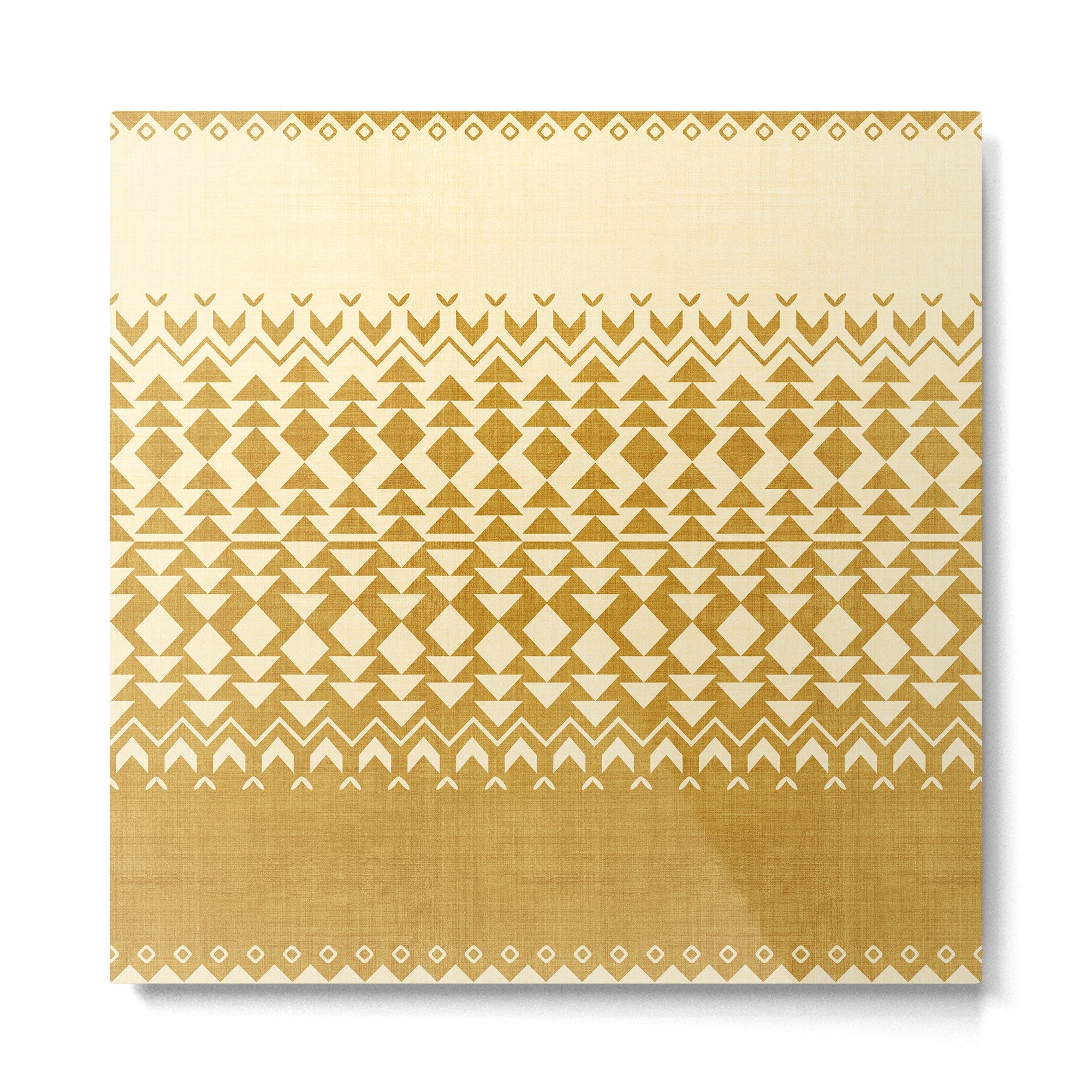 Sollia in Gold Metal Print | TeksDecor