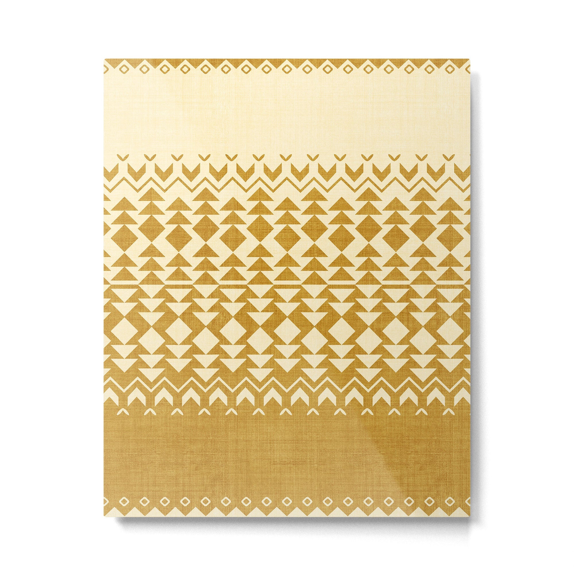 Sollia in Gold Metal Print | TeksDecor