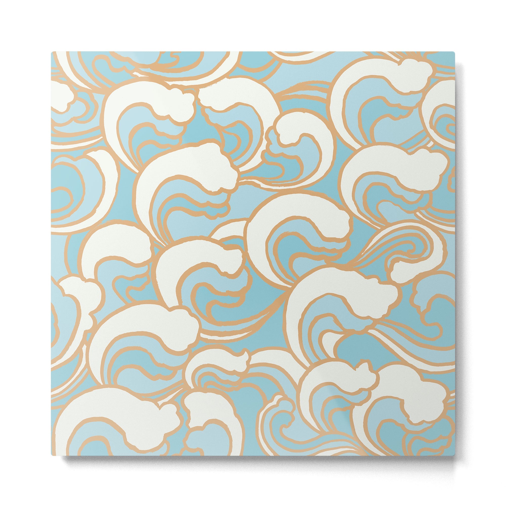 Ebb tide Metal Print | TeksDecor