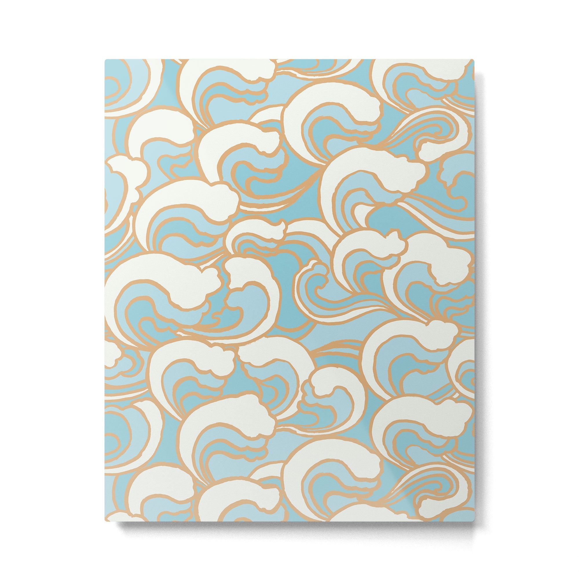 Ebb tide Metal Print | TeksDecor