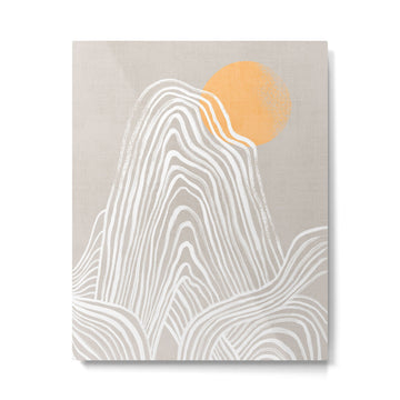 Echo mountain Metal Print | TeksDecor