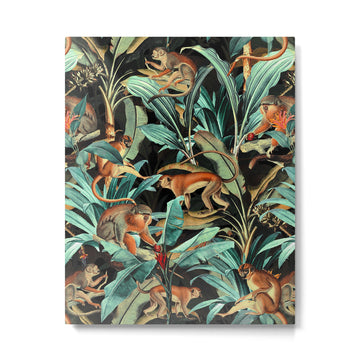 Monkey Tropical Jungle Metal Print | TeksDecor