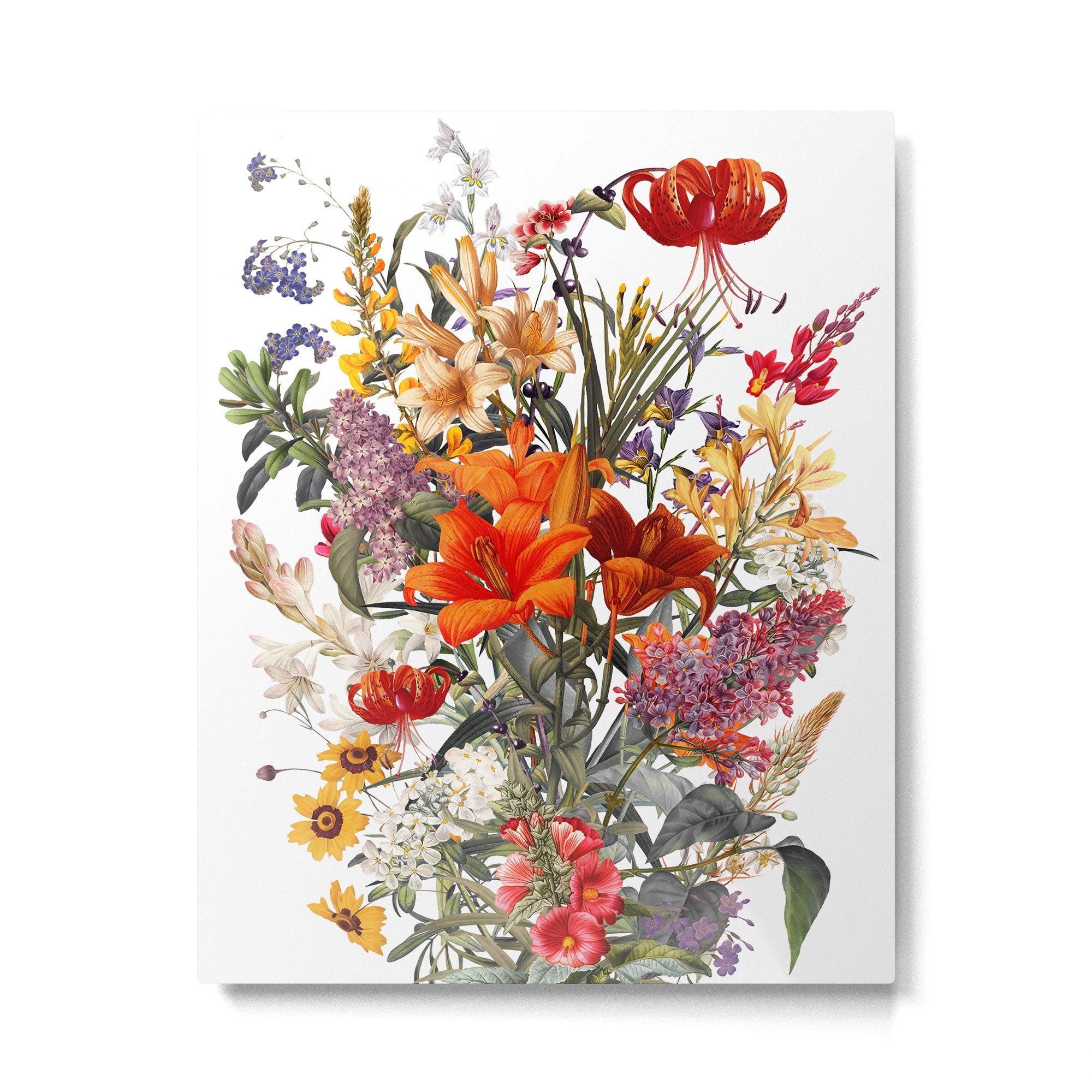 Summer Garden XII Metal Print | TeksDecor
