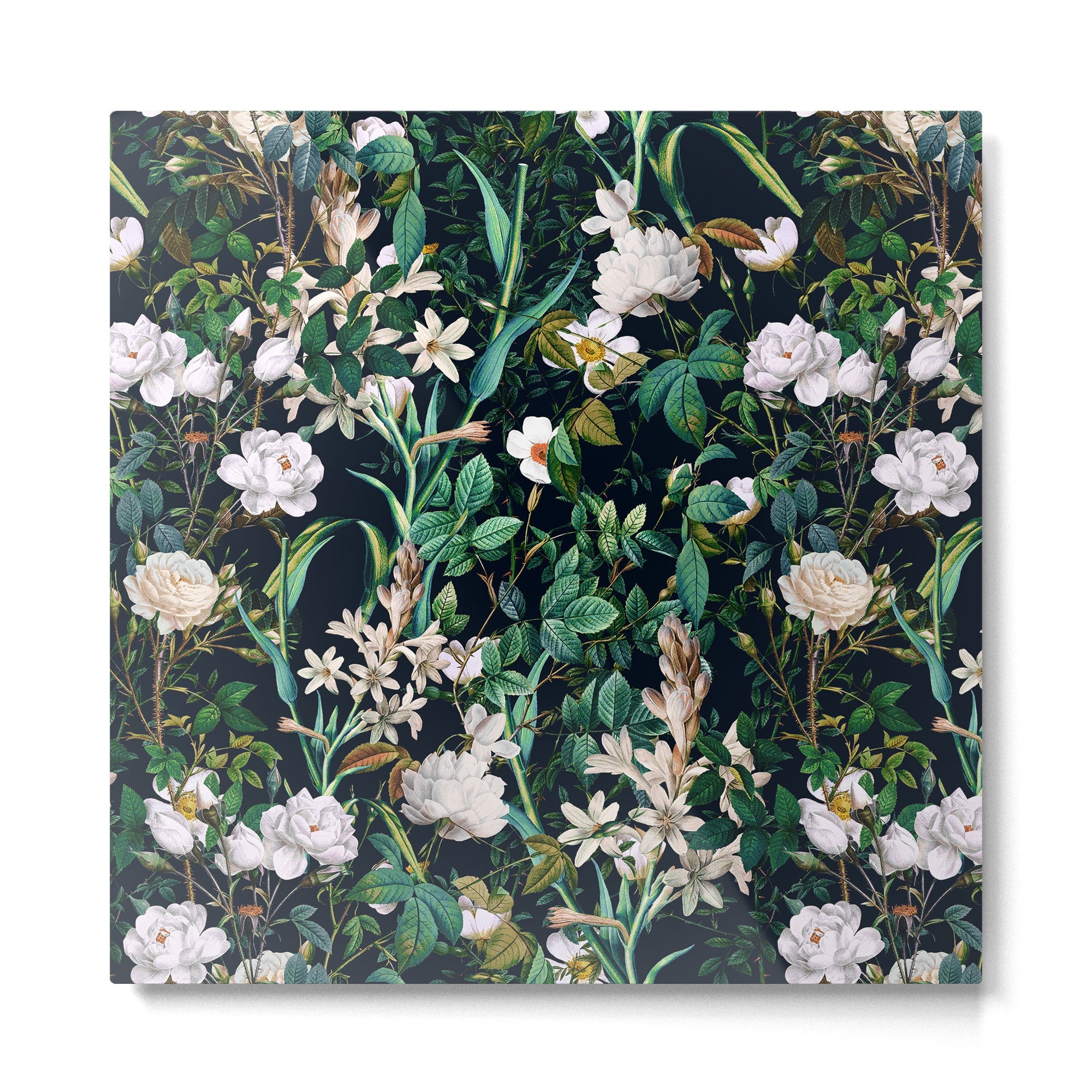 Summer in the Moonlight Metal Print | TeksDecor