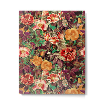 Vintage Exotic Forest Metal Print | TeksDecor