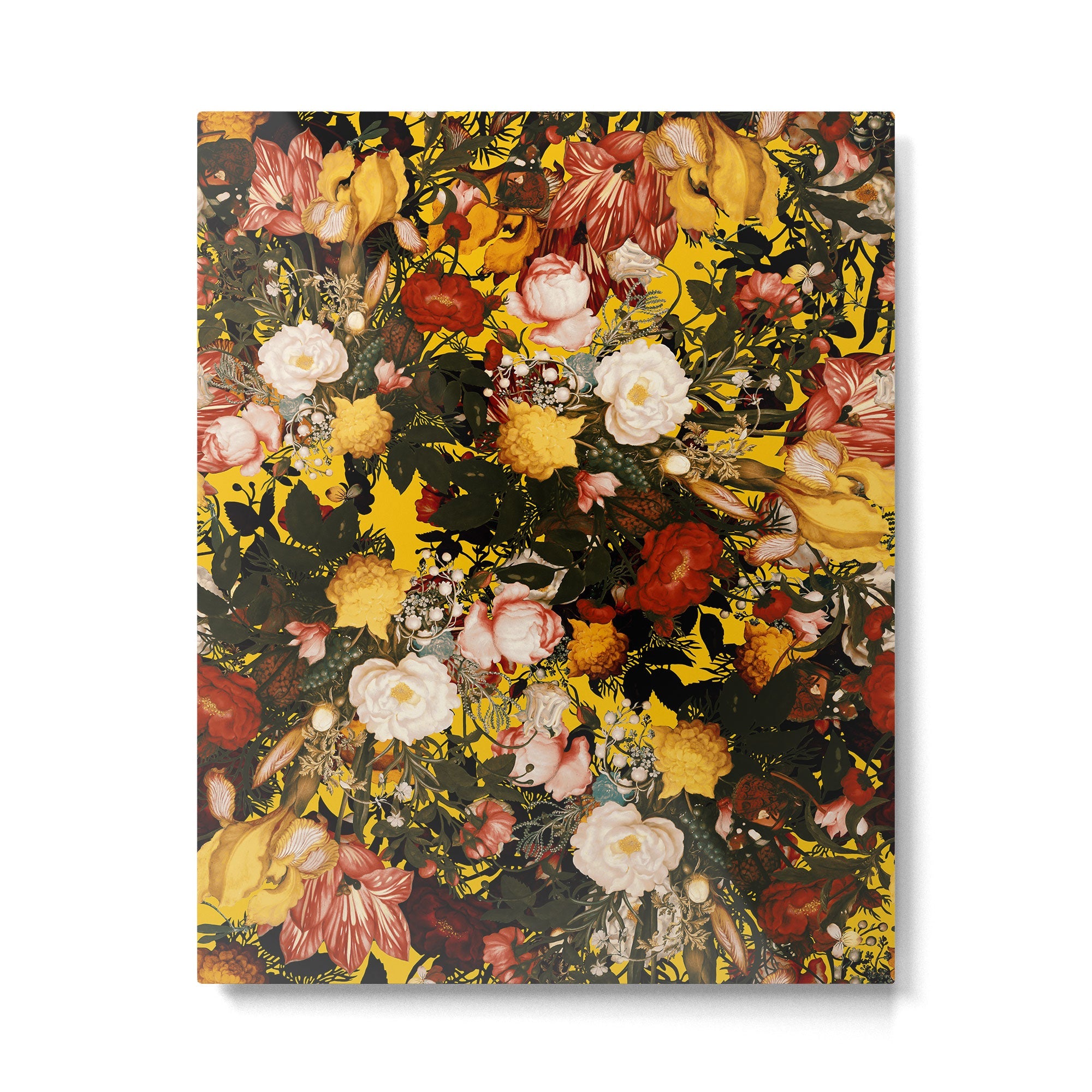 Vintage Garden - Autumn Metal Print | TeksDecor