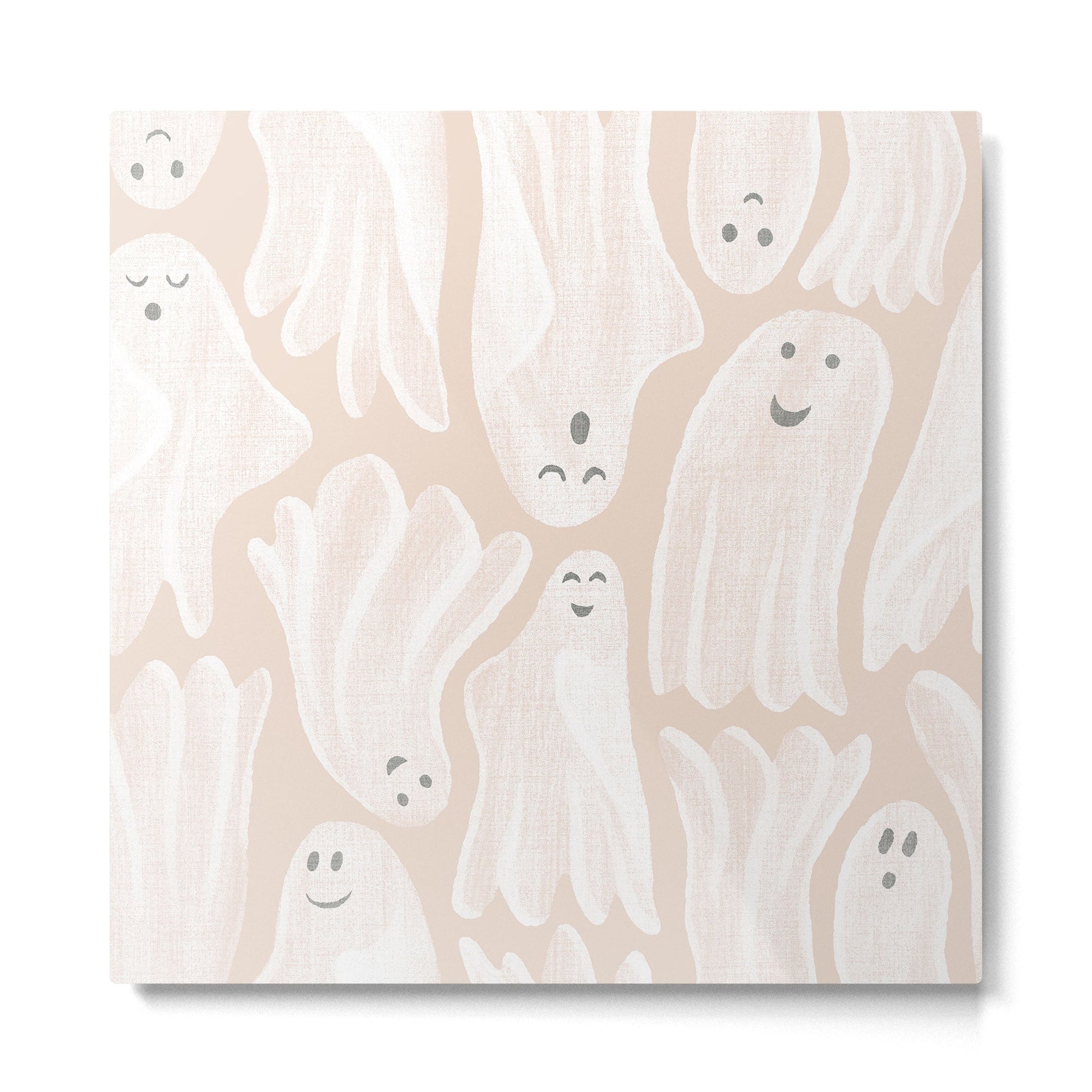 Gossamer Ghosts - blush neutral  Metal Print | TeksDecor