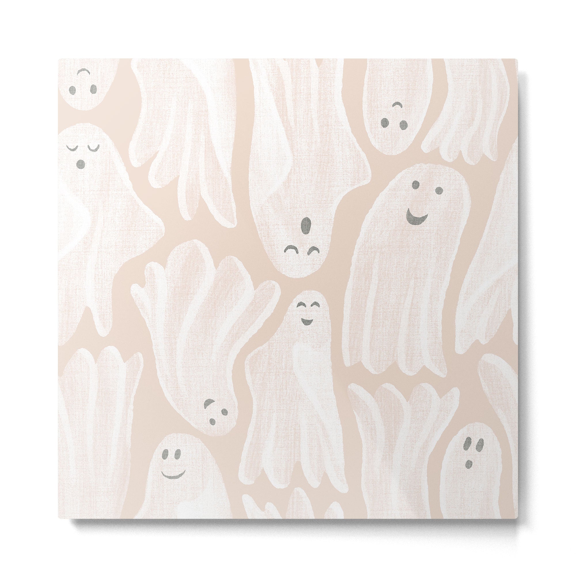 Gossamer Ghosts - blush neutral  Metal Print | TeksDecor