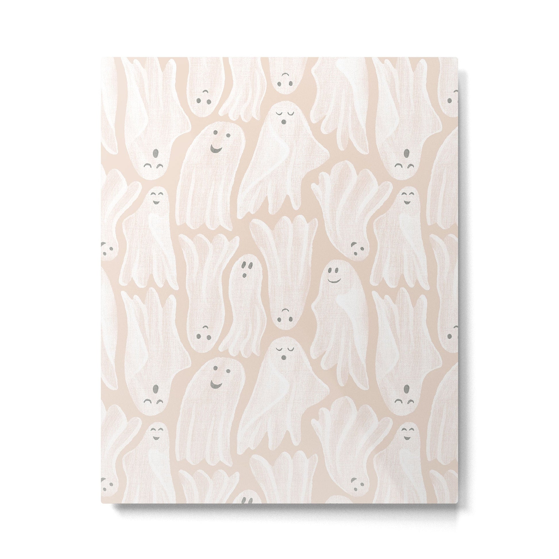 Gossamer Ghosts - blush neutral  Metal Print | TeksDecor