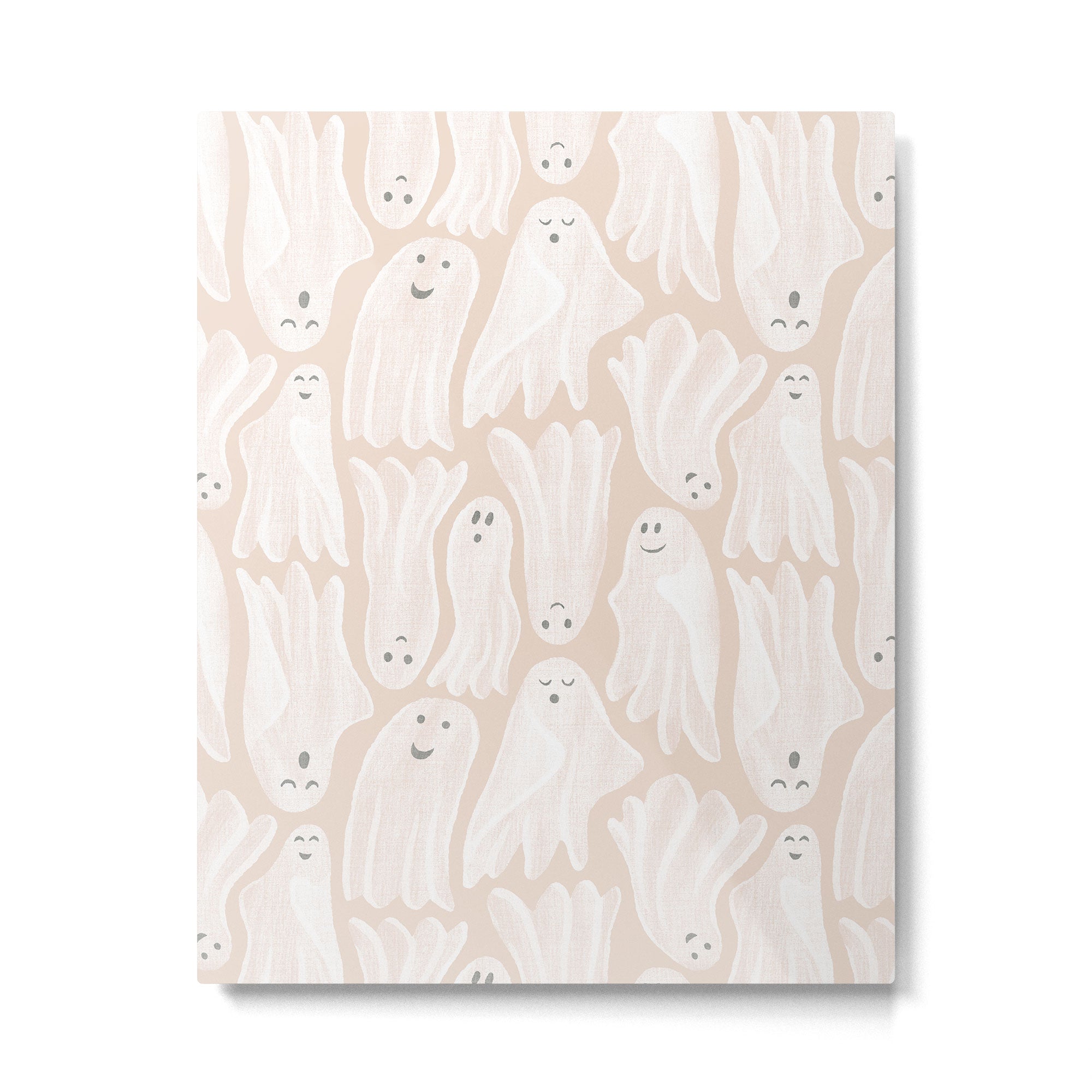 Gossamer Ghosts - blush neutral  Metal Print | TeksDecor