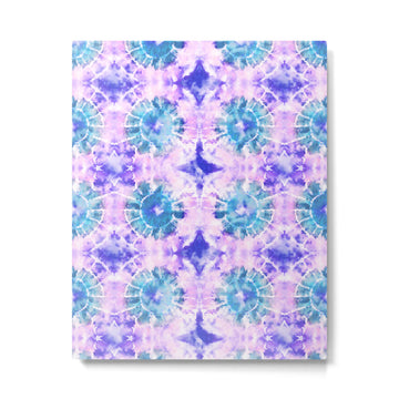 Tie Dye - Lavender and Turquoise  Metal Print | TeksDecor