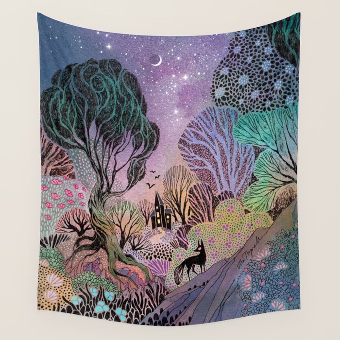 The Forgotten Garden Wall Tapestry