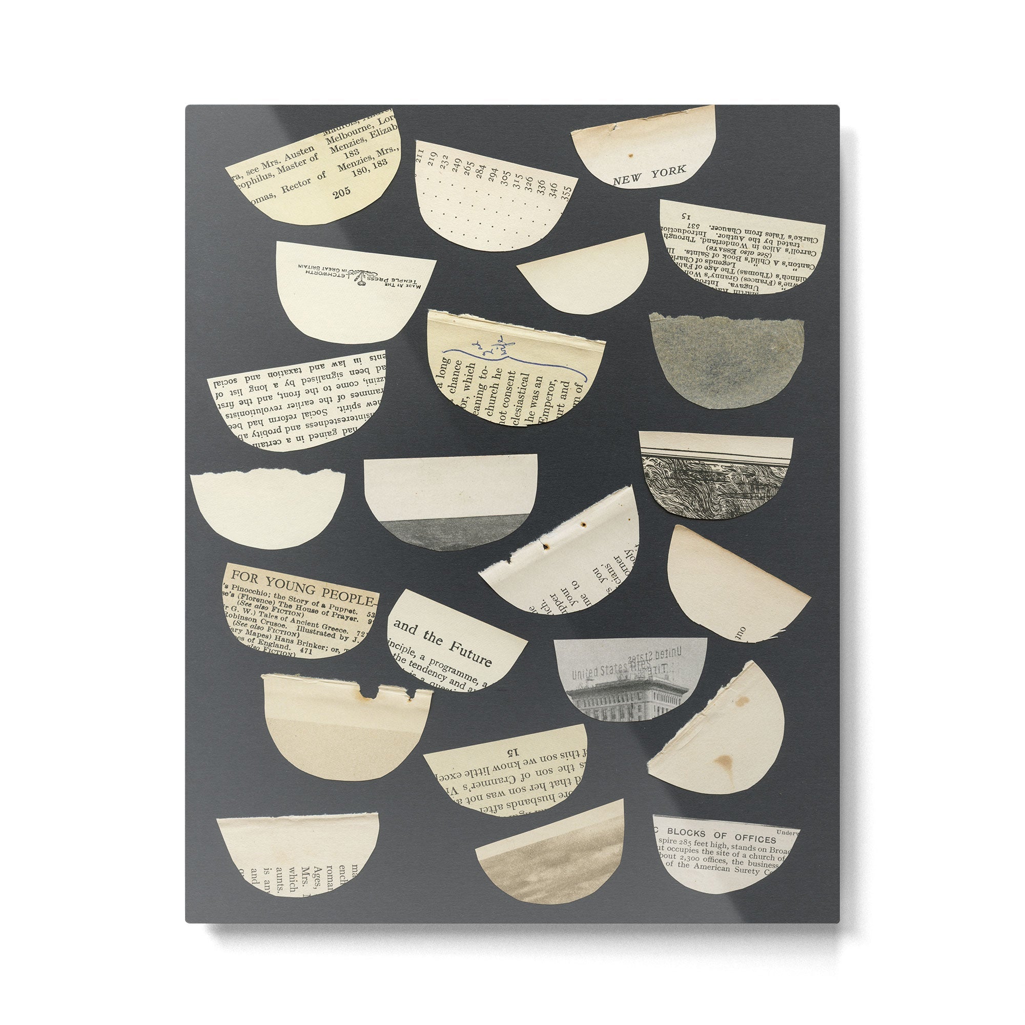 Free Words Metal Print | TeksDecor