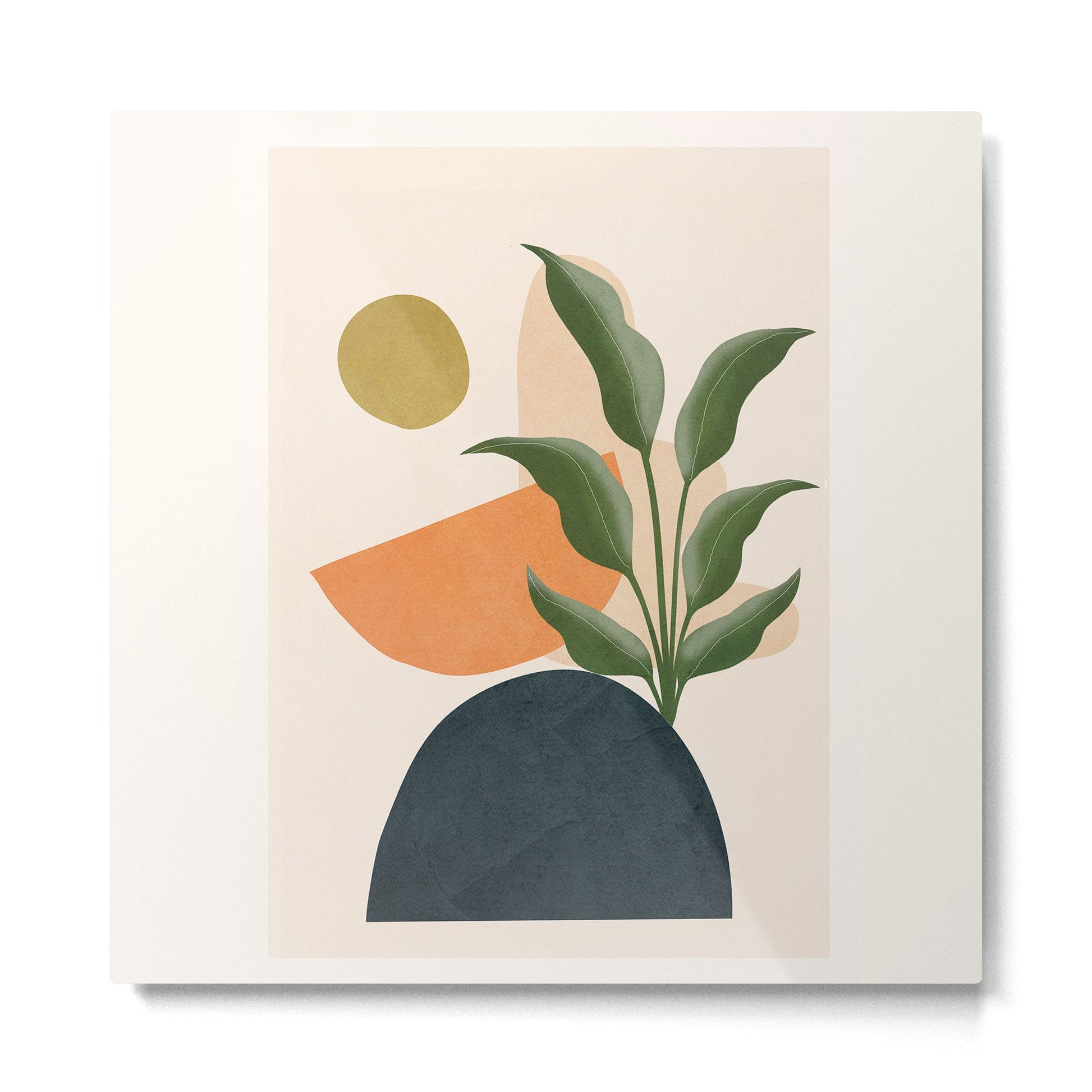 Abstract Nature Moment 8 Metal Print | TeksDecor