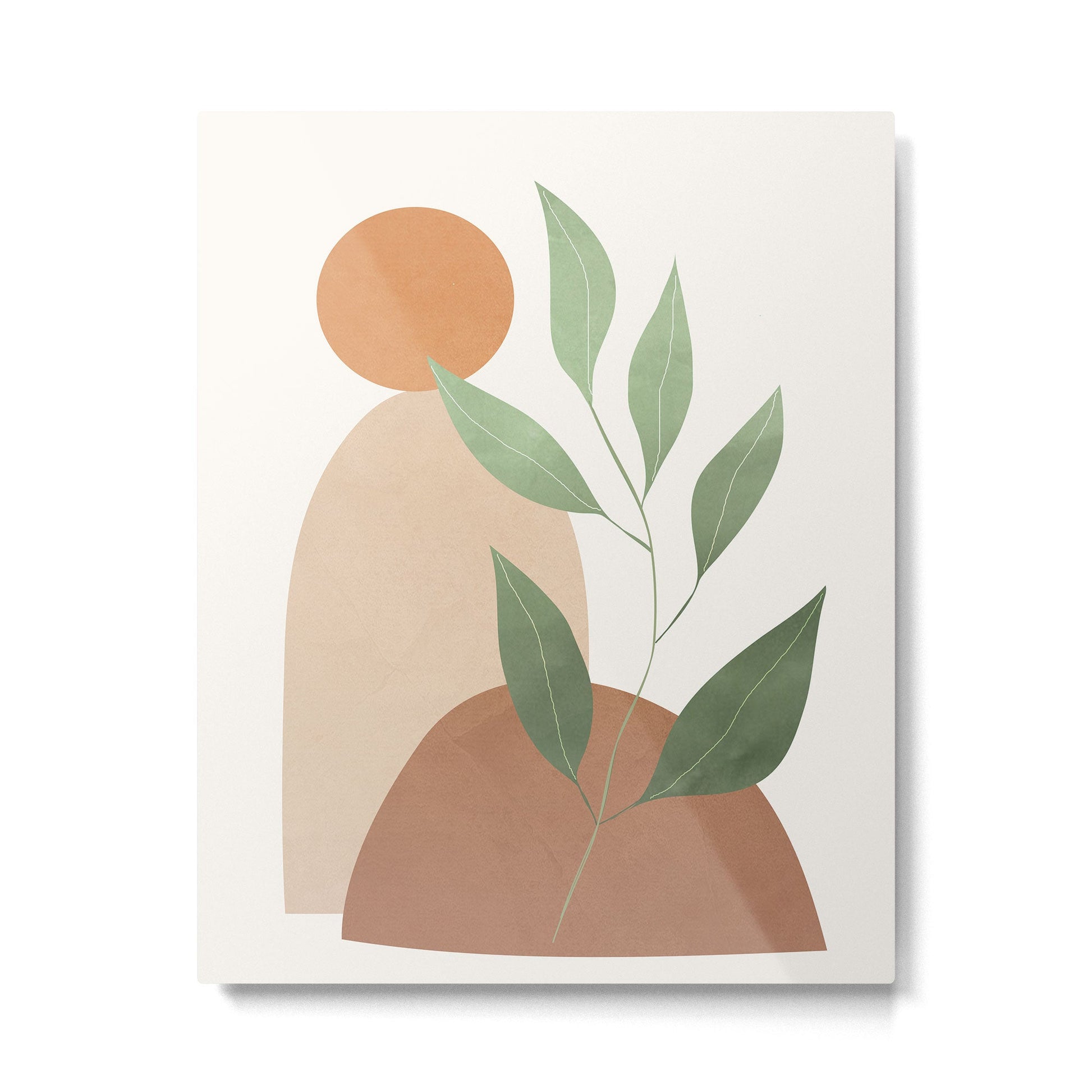 Abstract Rock Geometry 05 Metal Print | TeksDecor