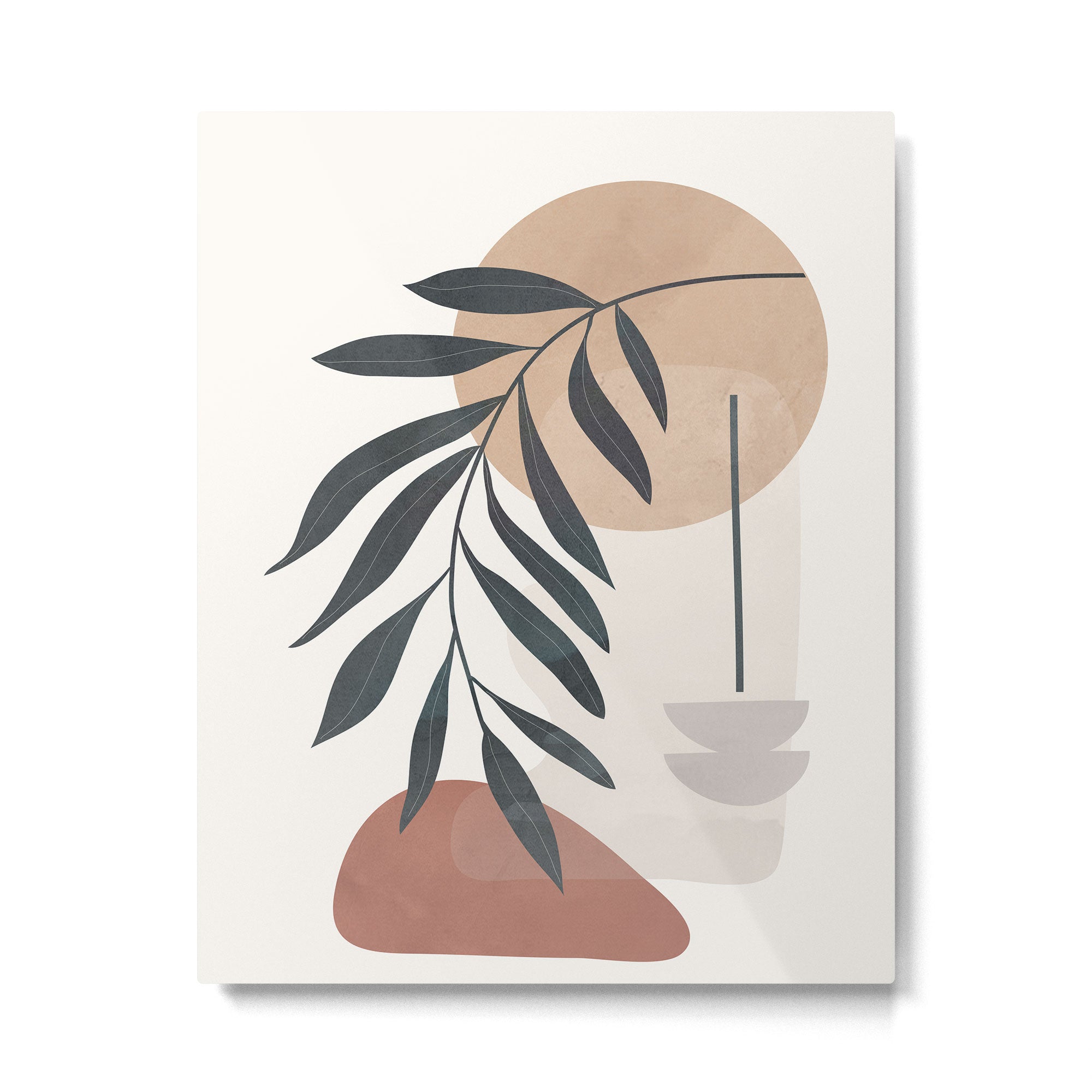 Abstract Rock Geometry 10 Metal Print | TeksDecor